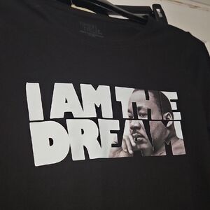 Black 'I Am The Dream' Long Sleeve Tee